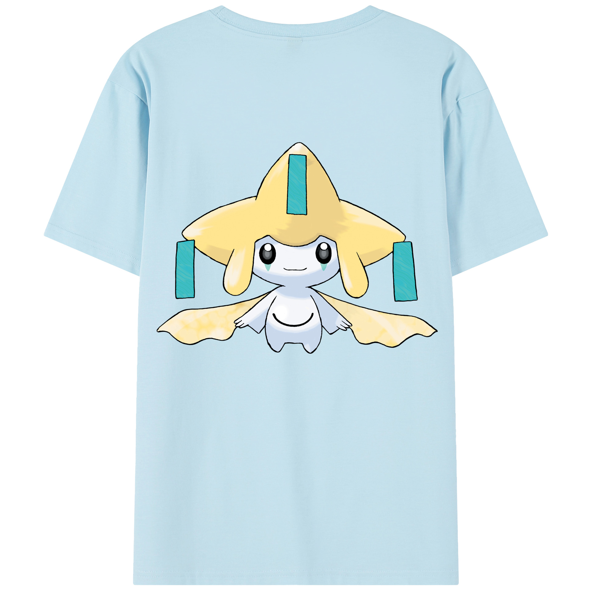 （画像用） ポケットモンスター Pokémon 綿100％半袖Tシャツ（背面プリント）